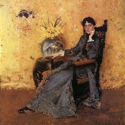 William Merritt Chase Portrait of Dora Wheeler china oil painting artist